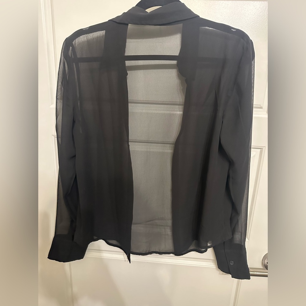 Abercrombie Sheer Button Up - image 2
